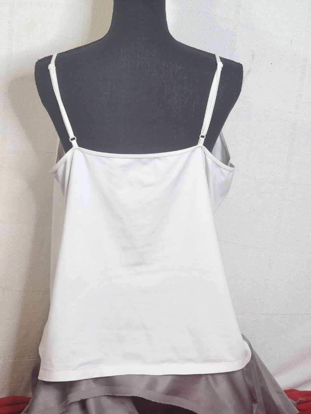 Lane Bryant Winter White Nylon Adjustable Span Spaghetti Strap Cami Top Sz 18/20 - Picture 11 of 16